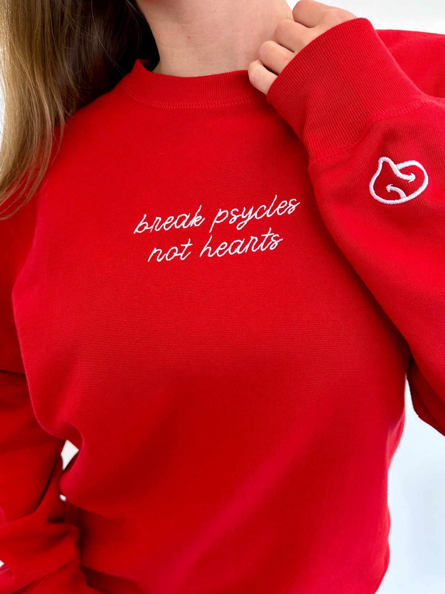 Break Psycles Not Hearts - Crewneck